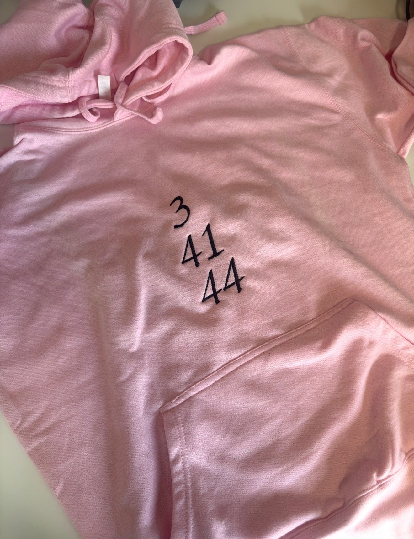 Custom order - pink hoodie