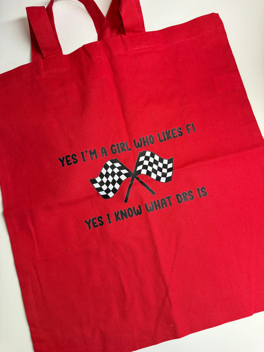 Ready to ship drs flags tote bag