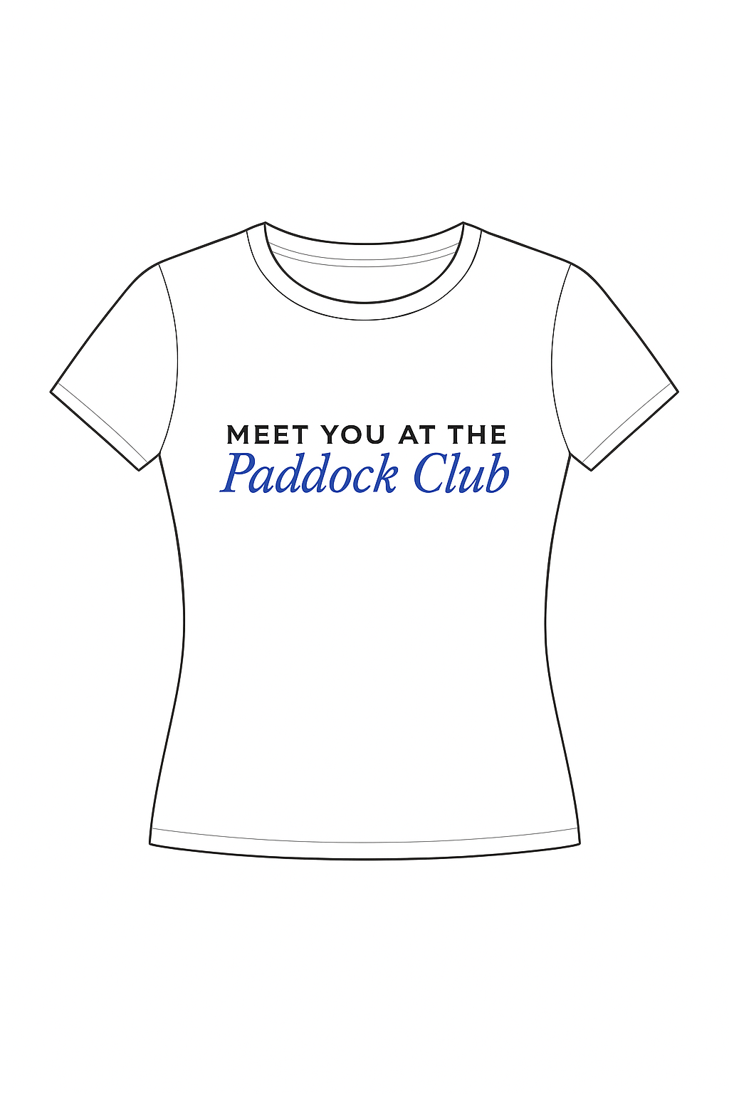 Meet you at the paddock club Baby Tee