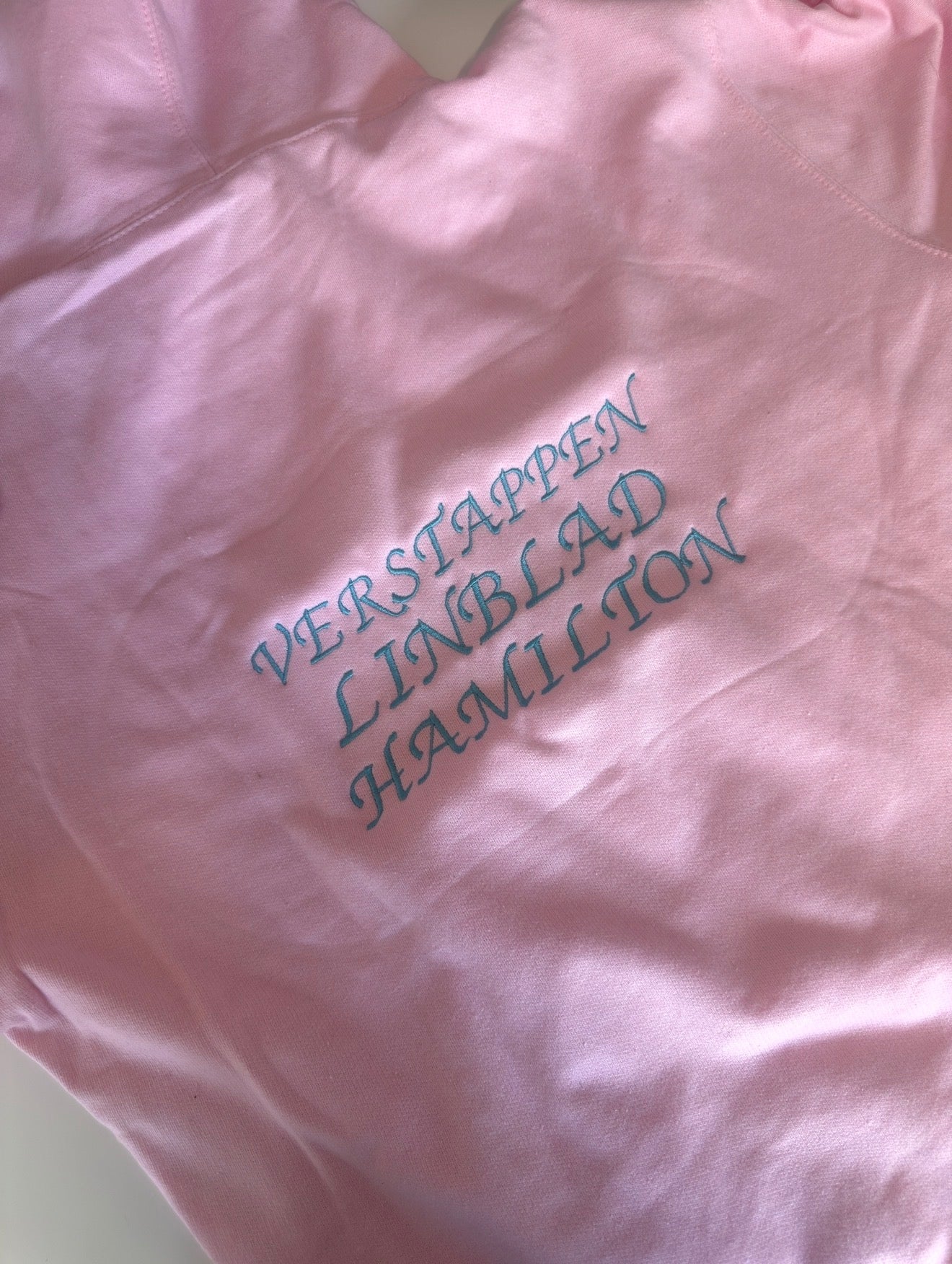 Custom order - pink hoodie