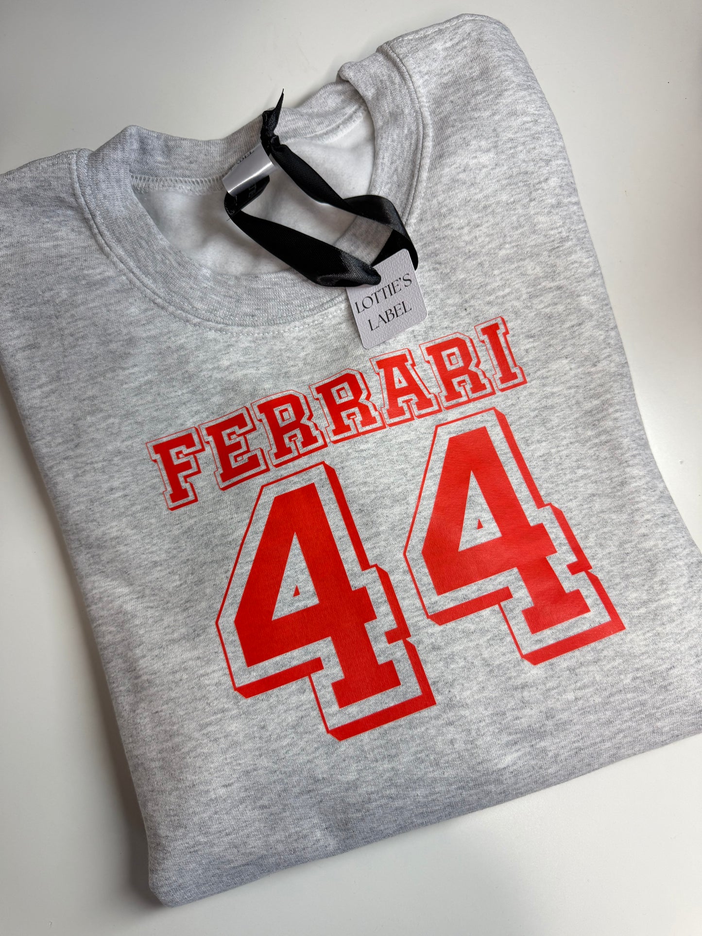 Ready to ship Ferrari 44 Print front sweatshirt size XL