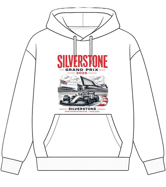 Silverstone 2026 Print Print Hoodie