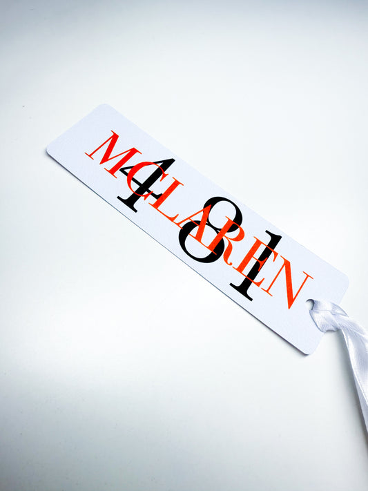 McLaren bookmark