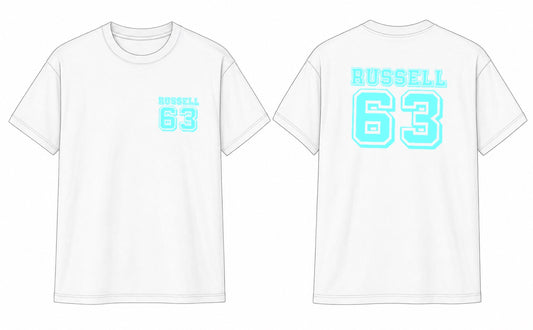 Russell 63 Print t shirt